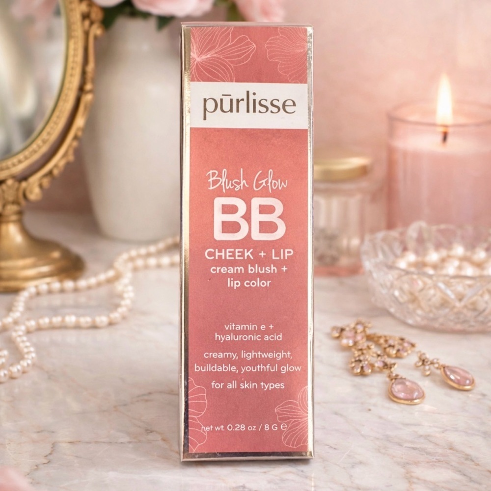 Purlisse Blush Glow BB Cream Blush - Soft Pink